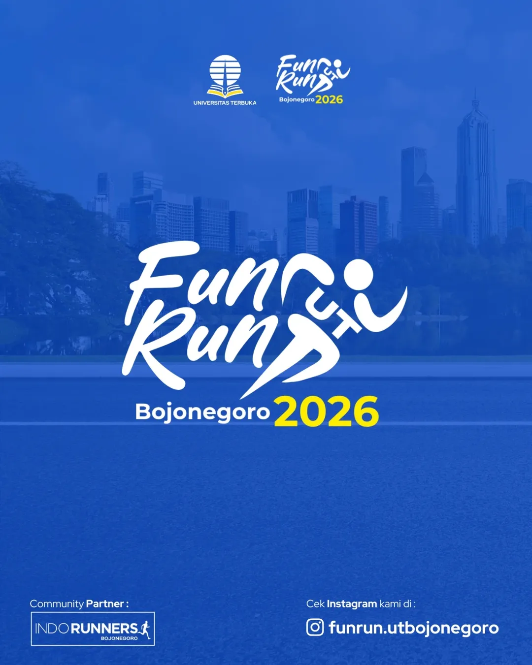 Fun Run Universitas Terbuka Bojonegoro