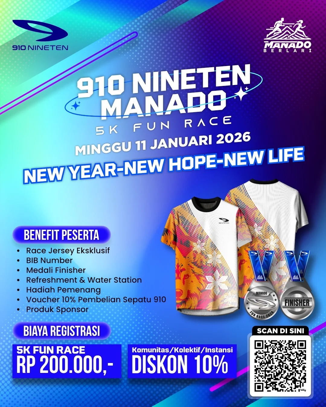 910Nineten Manado Fun Race