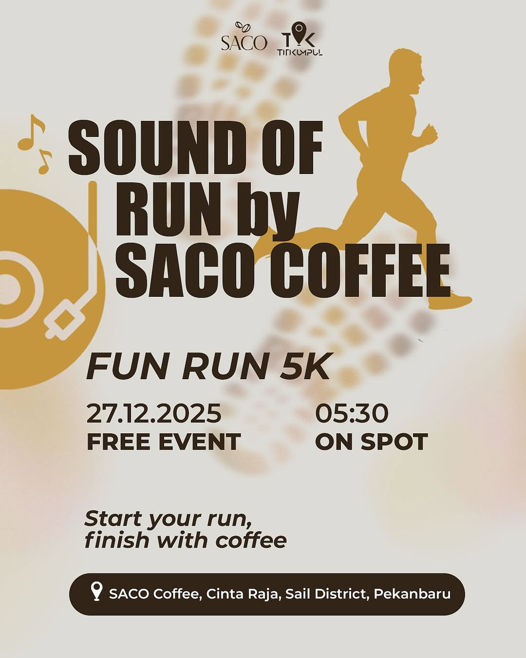 Sound of Run by Saco Coffee