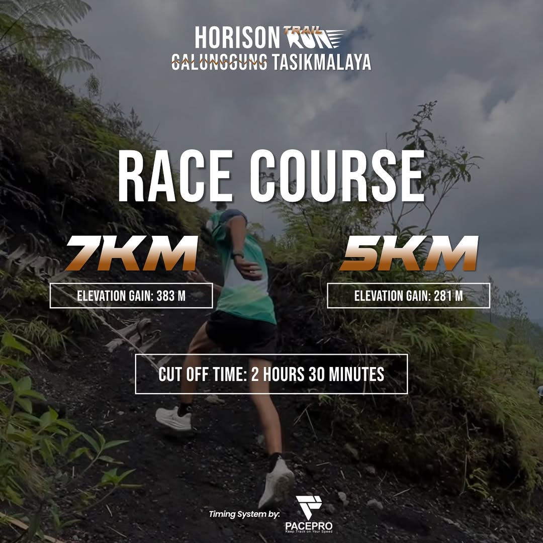 Horison Trail Run Galunggung Tasikmalaya